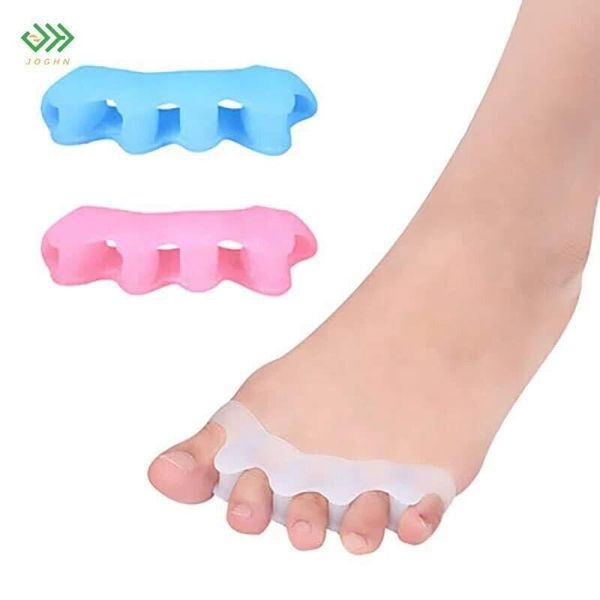 2Pack - 4 Pieces Toe Separator - Toe Straightener - Bunion Corrector for Women M