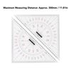 2pcs Chart Drawing Triangle Ruler, 11.81in Course Triangle Positioning Triangle Boat Architect Architectural Stationery Navigation Plotting Kit for Training Purposes Maritime
