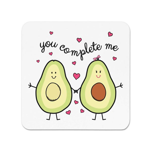 Avocado You Complete Me Fridge Magnet