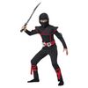 Kids Stealth Ninja Costume Medium (8-10)