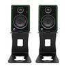Mackie CR4-XBT 4-Inch Multimedia Monitors with Bluetooth (Pair) with Stands