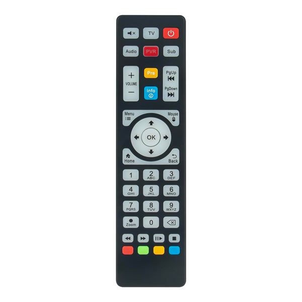 Beyution Replace Set TV Box Remote Control Work for Global Media Box (Plustv)
