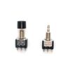 20 Pushbutton Caps TE Alco Switch Snap On Cap C22 Series Black C22004 1285068-1