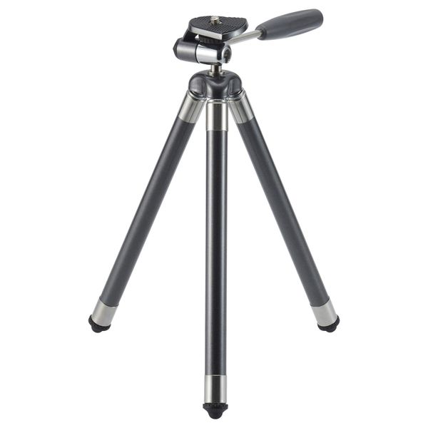 Hakuba Compact C 8N Gun Metallic H-C8N-GM Small Tripod, Action Camera, Compact, Lightweight, Web Camera Fixed, Smartphone Photography, Web Conference, Video Shooting