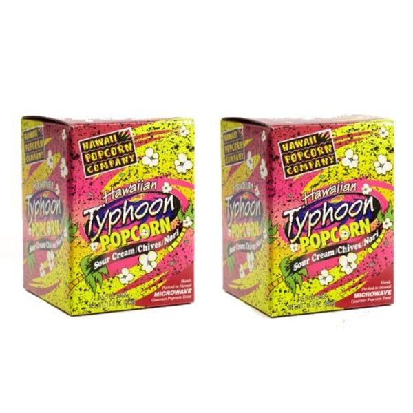 2 of 3pk Hawaiian Typhoon Microwave Popcorn Gift Box