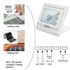 KETOTEK Programmable Underfloor Heating Thermostat Digital Manual Room Thermostats Electric Floor Heating Controller with 3m Probe Sensor 16A LCD Weekly Programming