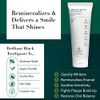 Terra & Co. Brilliant Black Hydroxyapatite Charcoal Toothpaste for Whitening Teeth – Natural Vegan Sensitive Teeth Whitening Remineralizing Toothpaste Without Fluoride & SLS – Mint, 3.4 Ounces
