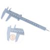 Eyebrow Stencil Ruler, Reusable Vernier Caliper for Measuring Eyebrow, Permanent Eyebrow Positioning Ruler for Makeup Cosmetic Measuring Eyebrow, 150mm DIY Eyebrow Ruler Template