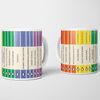 A BIT OF BANTER Rainbow Penguin Classics Mug