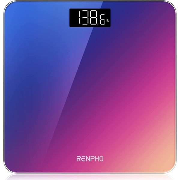 RENPHO Highly Accurate Digital Body Weight Scale, 400 lb, Gradient