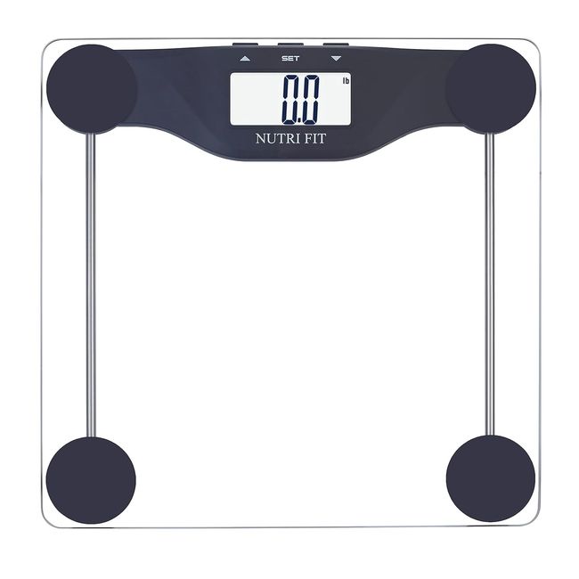  NUTRI FIT Digital Bathroom Scale Body Weight Scales