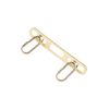 Hamee iFace Hang and Strap Holder, Double Ring, gold