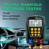Digital AC Manifold Gauge Set w/Hose Air Conditioner HVAC Refrigeration Charging