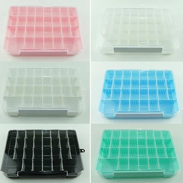 Nail 30 compartment case 30 hole case empty case organizer separator (WB7231D)