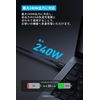 Anker Prime USB-C & USB-C Cable Thunderbolt 4 (240W, 40Gbps) 1.0m Black