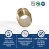 XFITTING Pex B Coupling, 10-Pack, 5/8" Pex x 5/8" Pex