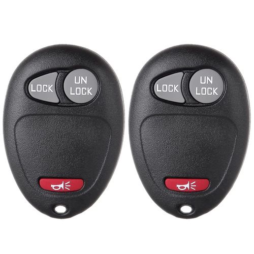 ANGLEWIDEKey Fob Compatible with 2004-2006 Fit for Chevrolet Colorado 2.8L,2007-2012 Fit for Chevrolet Colorado 2.9L 2PCS