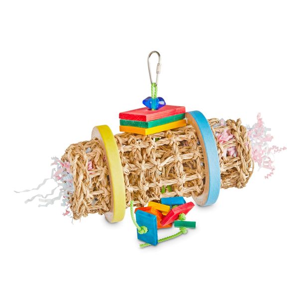 You & Me Vine Roll-Up Mat Foraging Bird Toy Small