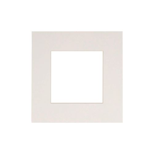 CountryArtHouse Textured White Acid Free 27x27 Square Picture Frame Mat with White Core Bevel Cut for 22x22 Pictures - Fits 27x27 Frame - Pack of 1 Matboard