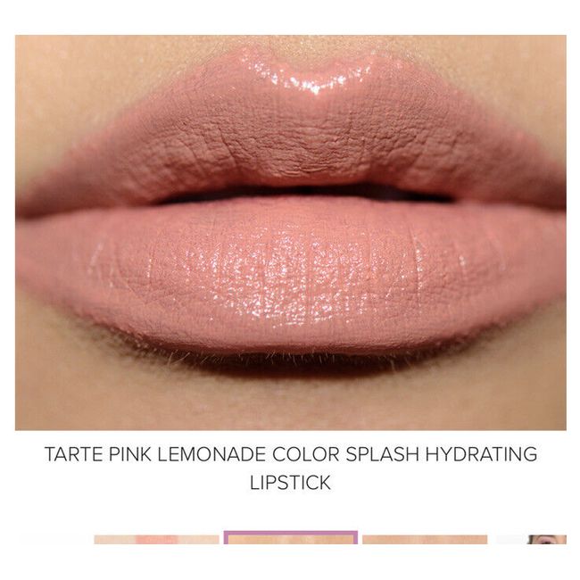 Tarte rainforest of the sea color splash lipstick pink lemonade Permanent Lip