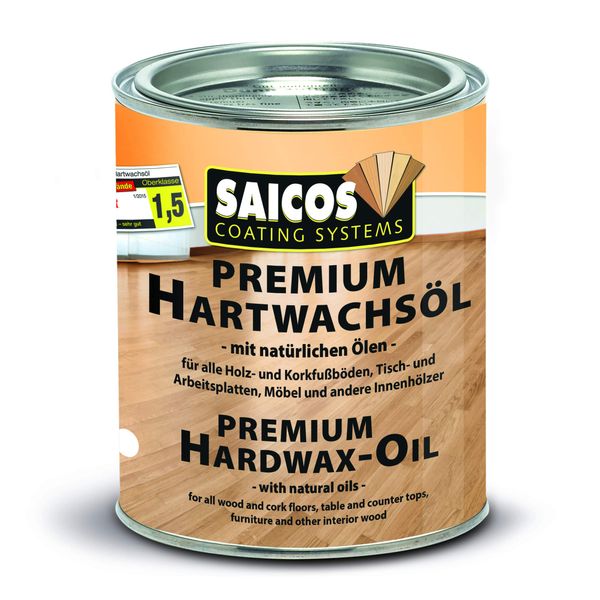 Saicos 3035 300 Hartwachsöl Glänzend farblos 0.75 l