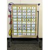 Burlap 10 Pocket Pocket Chart (34" x 44")