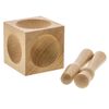 Vintaj Tools Dapping Block Wood 2 Punches by Beadsmith