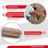2pcs 8*25 Diamond Mortar Raking Drilling Bits Finger Bit Milling Brick Removal