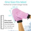 Vive Exfoliating Mitts for Body (4 Pack) - Scrub Gloves with Soap-Saver Pocket - Body Exfoliate Shower Dead Skin Remover - Deep Microdermabrasion Exfoliator for Kerastosis Pilaris - Premium