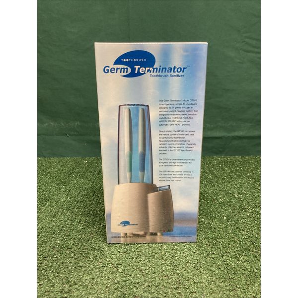 Toothbrush Sanitizer Germ Terminator GT100 Oral Brush Cleaner NEW (OKEB-02-015)