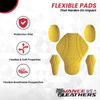 CE Level 2 Back Armor Pad | Level 2 Approved Back Protectors for Motorcycle Jackets | Protection Pads