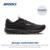 BROOKS Damen Revel 7 Sneaker, Schwarz/Schwarz, 38 EU