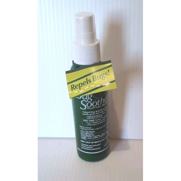 All Natural Insect Repellent 4 Oz By Bug Soother