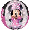 Anagram Minnie Mouse Forever Clear Orbz Balloon