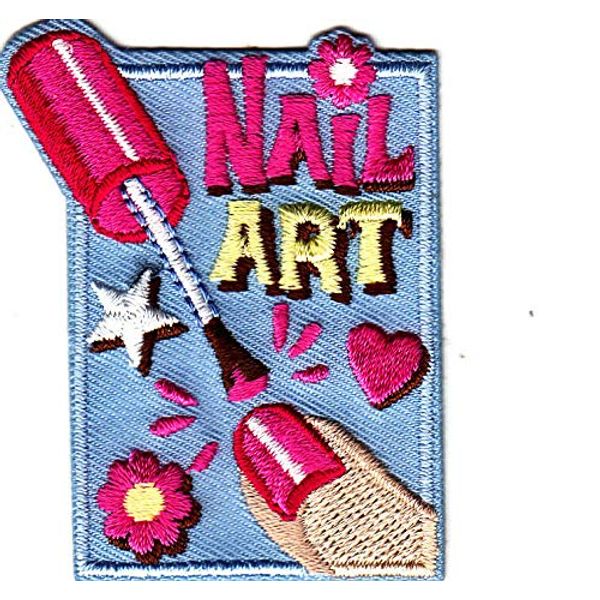 NAIL ART Iron On Patch Manicure