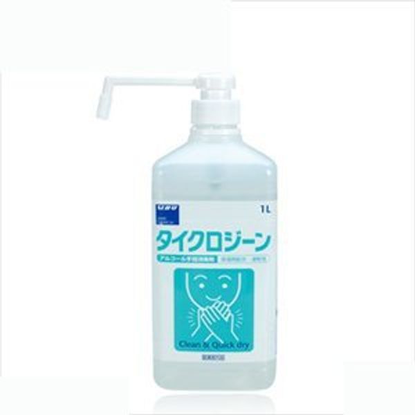 TIKLOZINE 1000mL (1 Liter) Pump Type - Alcohol Hand Sanitizer [Designated Quasi-Drug]