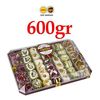 Tugba Ege Mixed Assorted Walnut Pistachio Rose Petal Pomegranate Turkish Delight