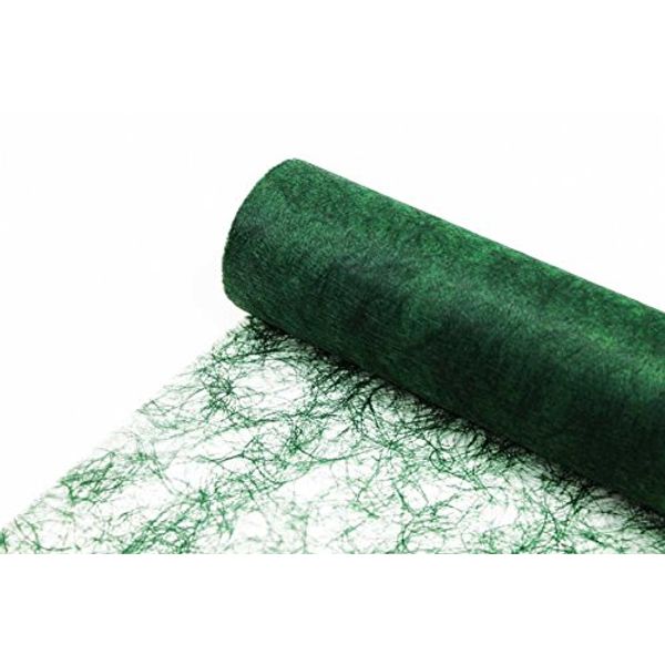 Protinam Table Runner, Microfibre, 6725 Dark Green, 20m
