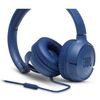 JBL TUNE 500 - Wired On-Ear Headphones - Blue