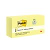 Post it Greener Dispenser Notes 3x3 Canary Yellow 12 Pads 100 Sheets Pack
