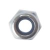 Forgefix Hexagon Nut & Nylon Insert ZP M10 Bag 50 - Silver