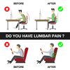 Back Stretcher, Lumbar Back Pain Relief Device, Lower and Upper Back Spine Board