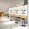 2PACK Poster Stand Adjustable Poster Holder Stand, Foam Board Stand for Display,