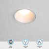 4-Pack 5CCT Commercial Trimless 2" LED Recessed Light with J-Box, Dimmable