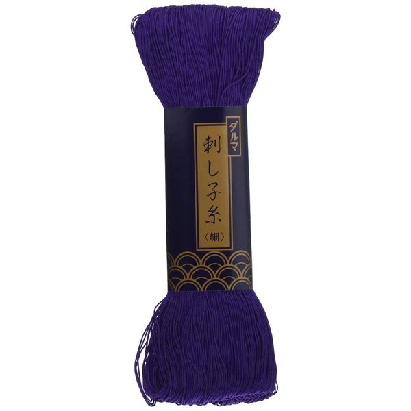 Yokota Sashiko Thread Thin 170 Meters (Japan Import) (Purple)