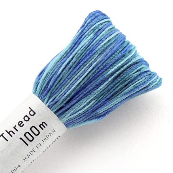 Olympus Thred Sashiko Thread 100m Colorful 191 Colors