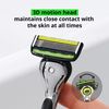 Dorco Pace 6 Pro 3D Motion Razor System - 1 Handle + 9 Cartridge Set