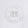 Personalized Library Ex Libris Book Embosser (Open Book, Black Desk Seal)