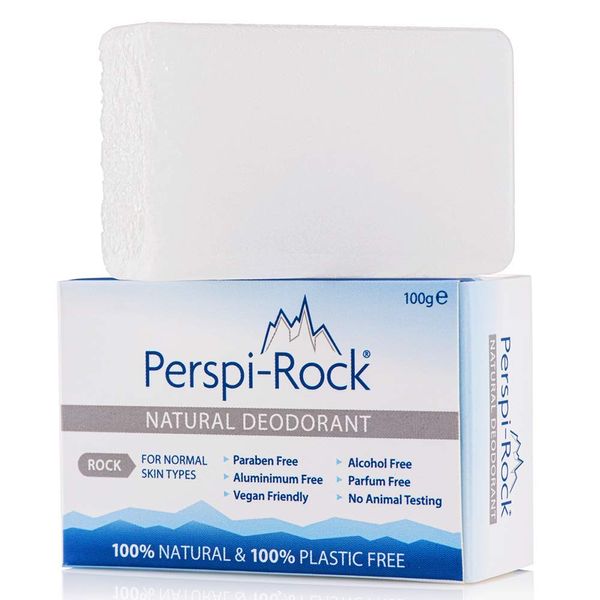 Perspi-Rock® Natural Deodorant Rock 100% Plastic-Free 100g