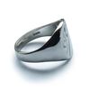 QUALITY UK Sterling Silver Solid Engraved Oval Signet Ring 18 x 13mm Approx 10.0g Size O